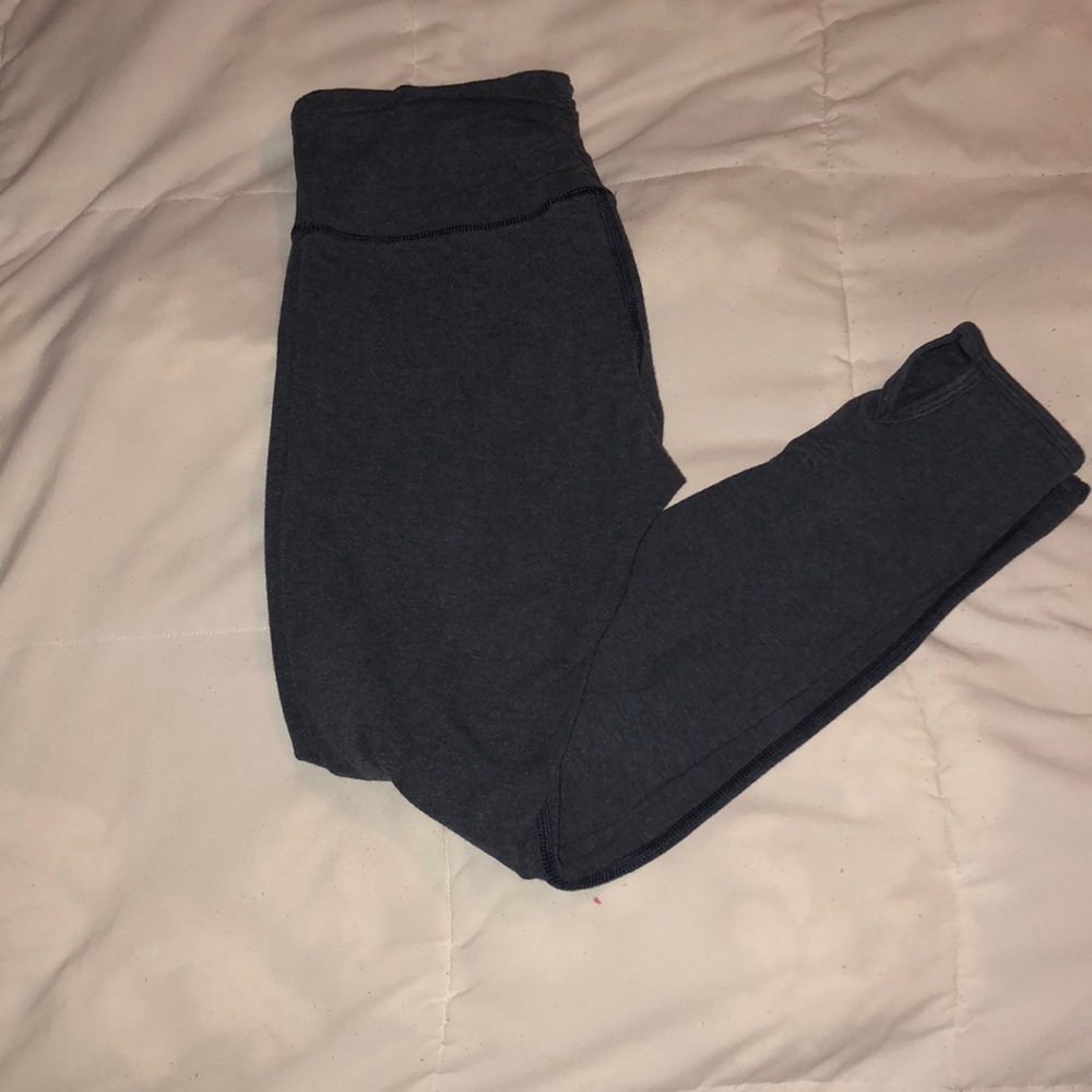 Lululemon cotton cropped leggings